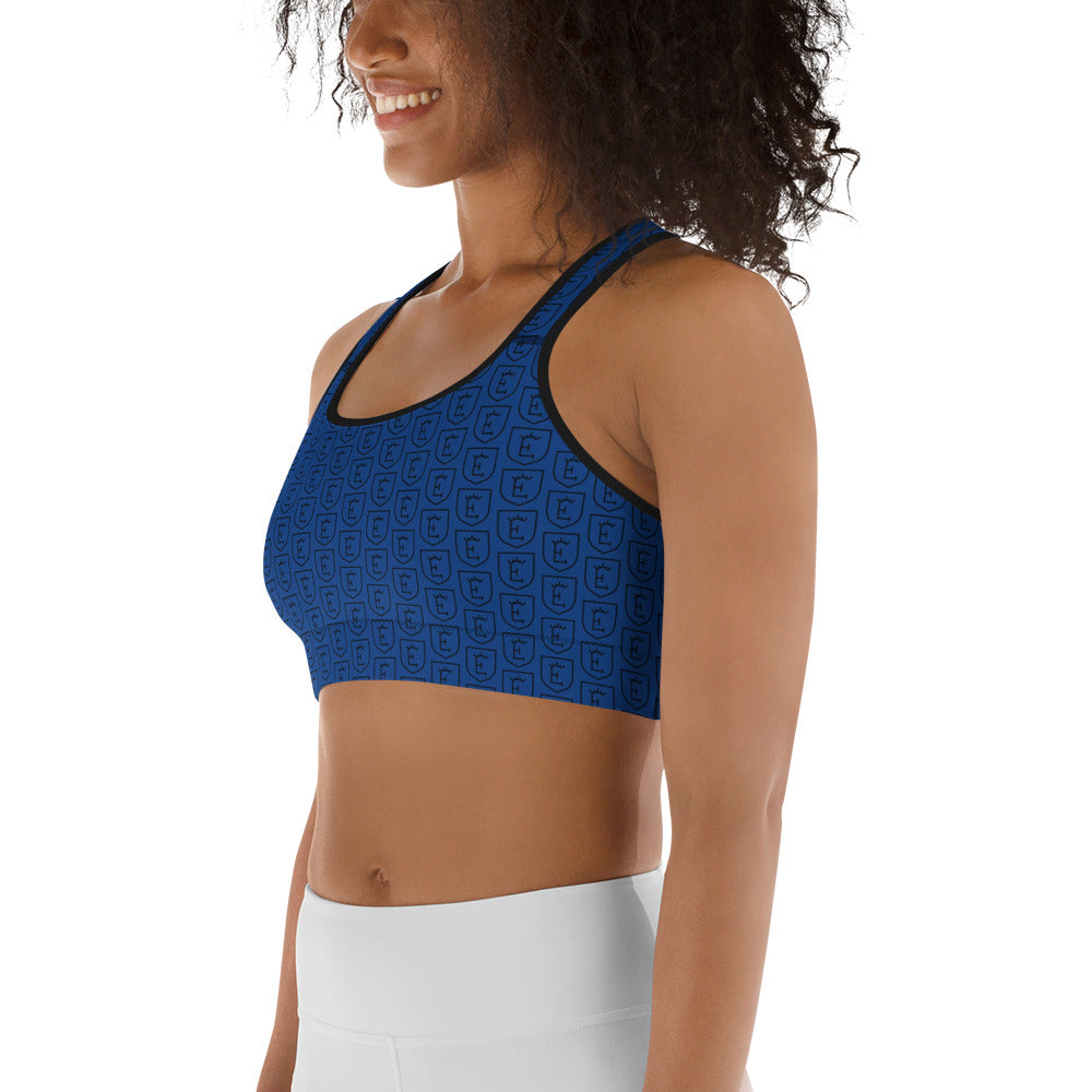 Blue Sports bra