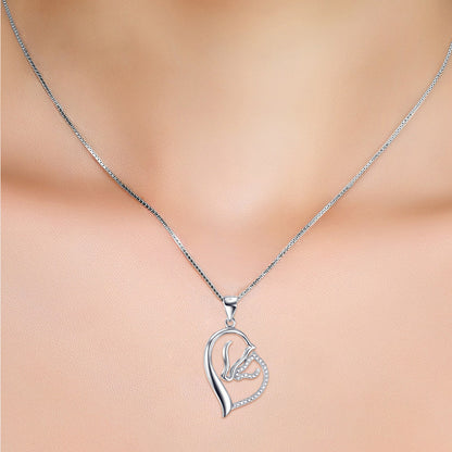 Horse Heart Necklace