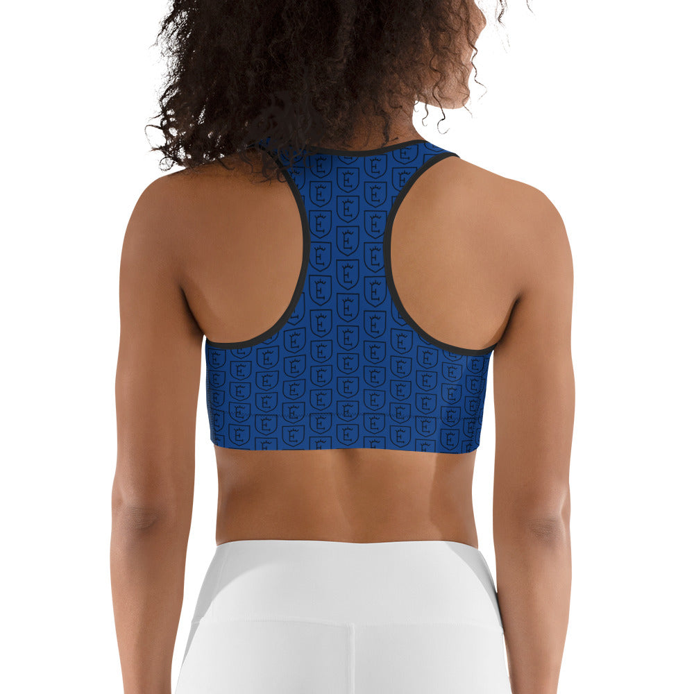 Blue Sports bra