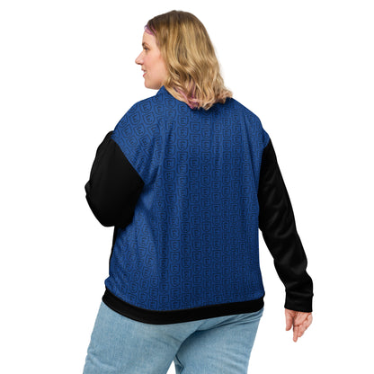 Unisex Blue Bomber Jacket