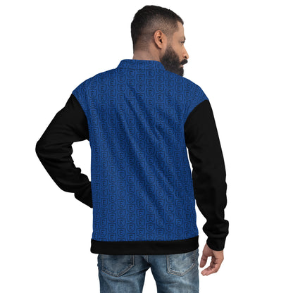 Unisex Blue Bomber Jacket
