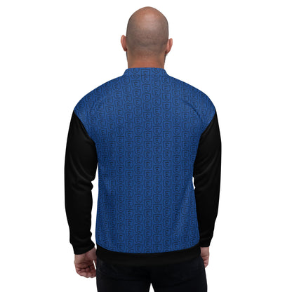 Unisex Blue Bomber Jacket