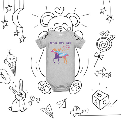 Future Horse Rider short sleeve one piece
