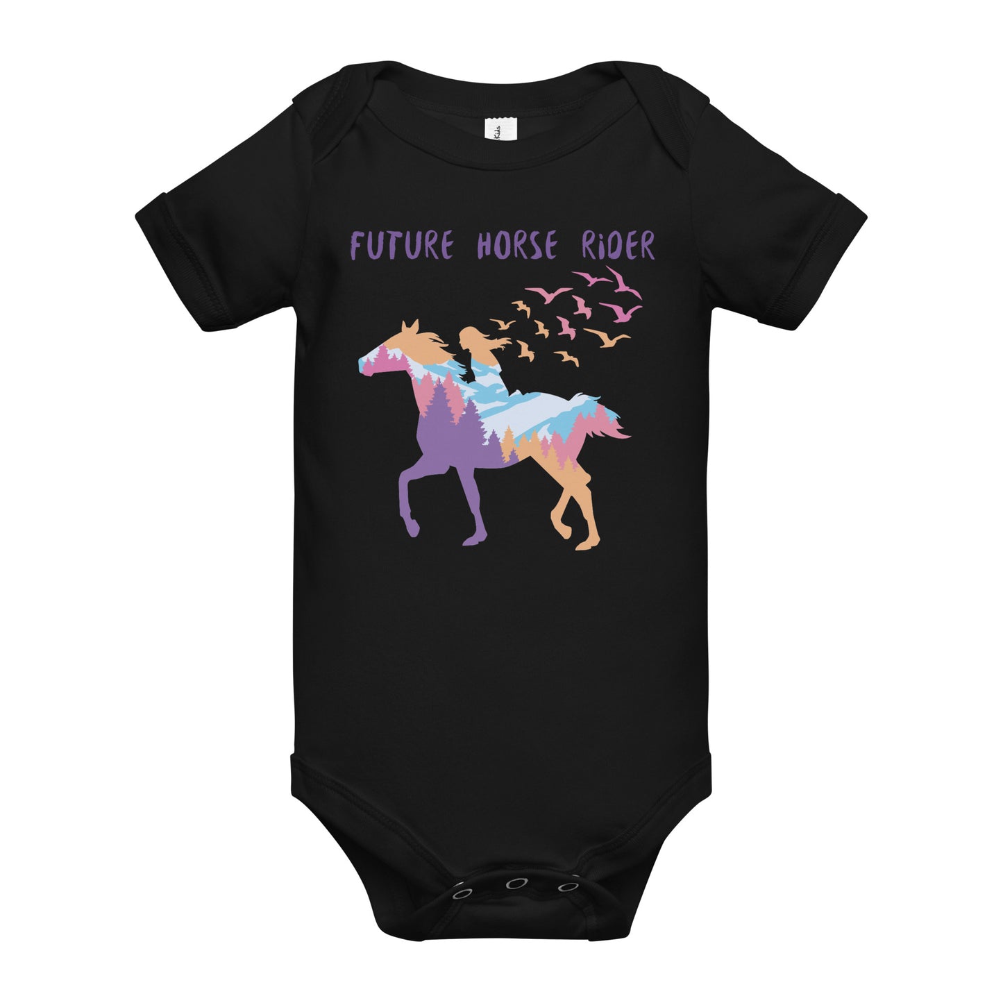 Future Horse Rider short sleeve one piece