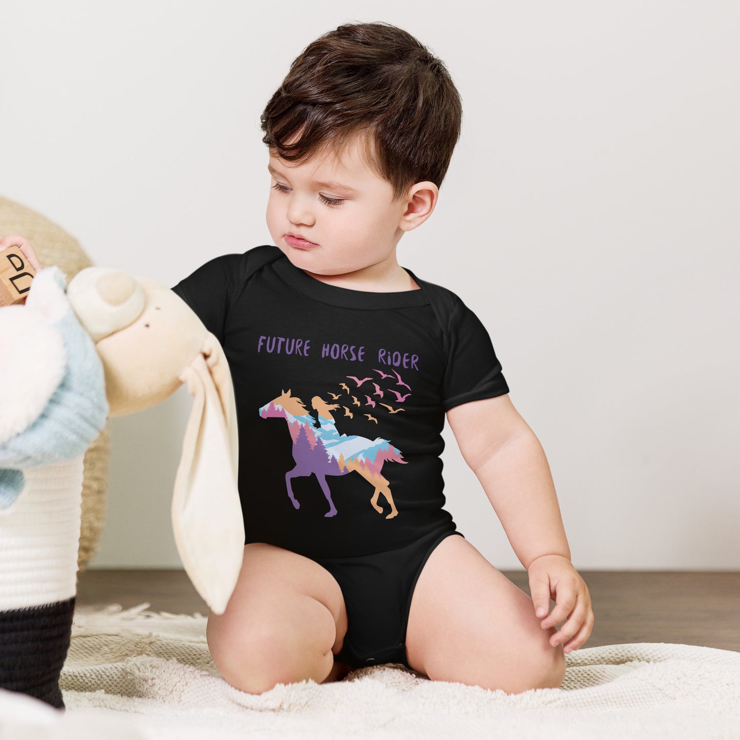 Future Horse Rider short sleeve one piece