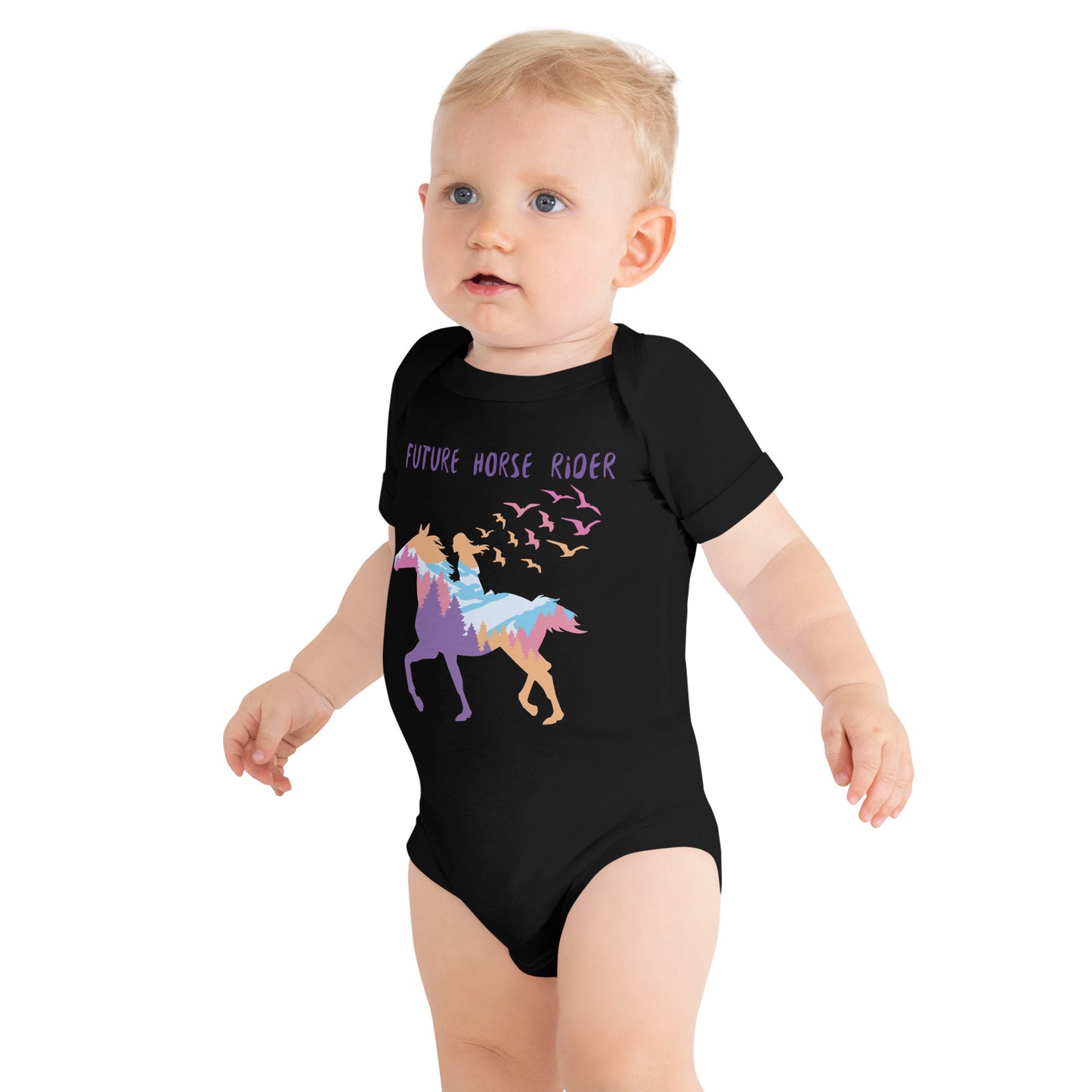 Future Horse Rider short sleeve one piece