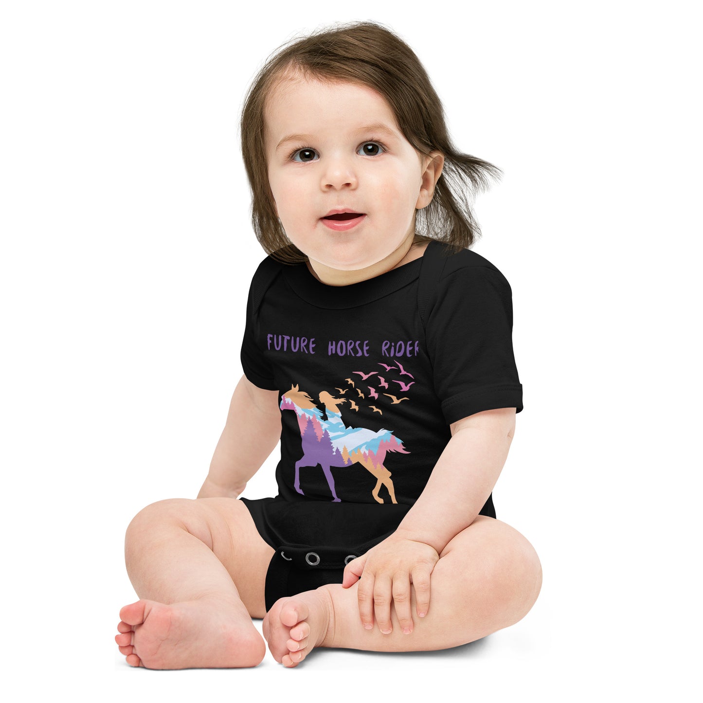 Future Horse Rider short sleeve one piece