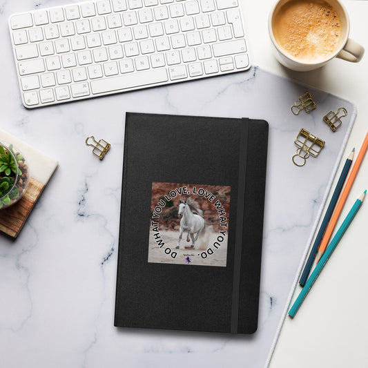 Hardcover bound notebook