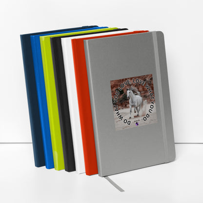Hardcover bound notebook