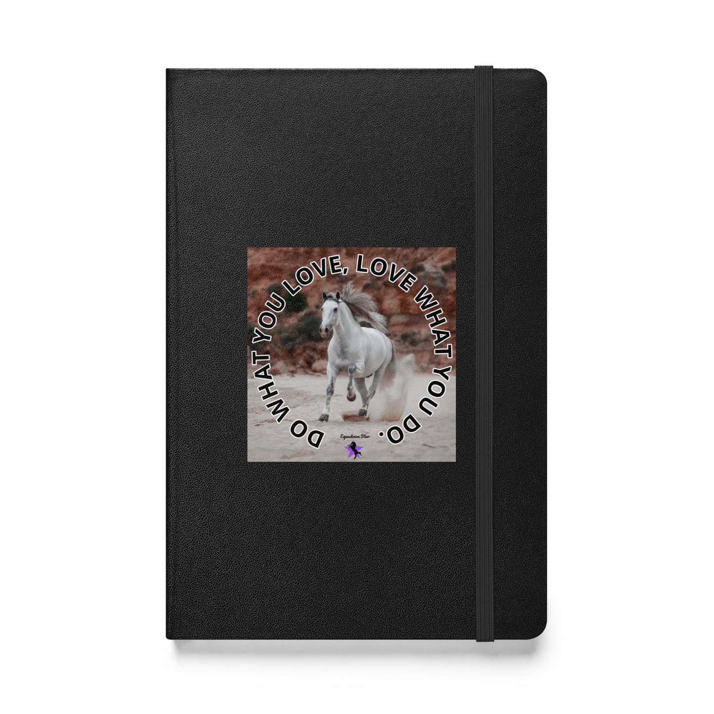 Hardcover bound notebook