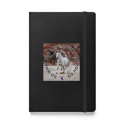 Hardcover bound notebook