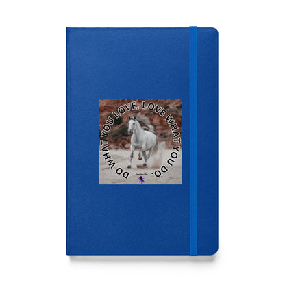 Hardcover bound notebook