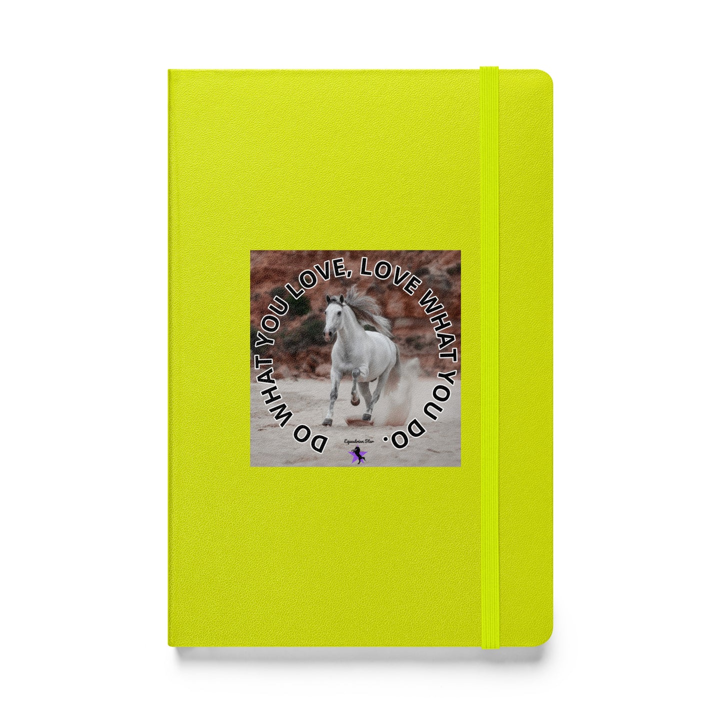 Hardcover bound notebook