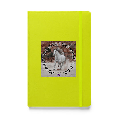 Hardcover bound notebook