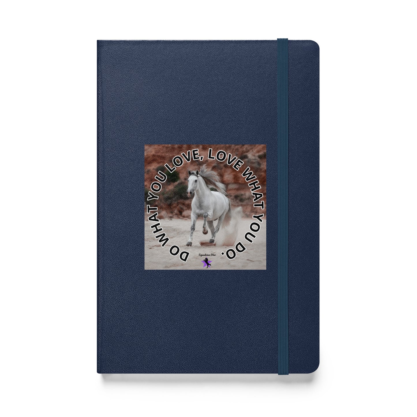 Hardcover bound notebook