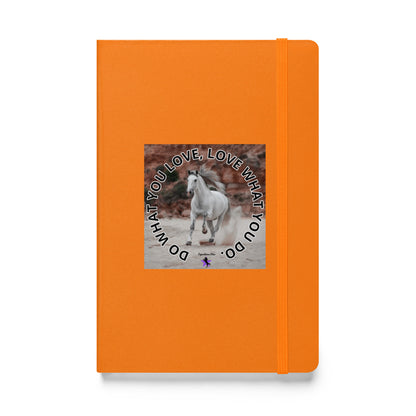 Hardcover bound notebook