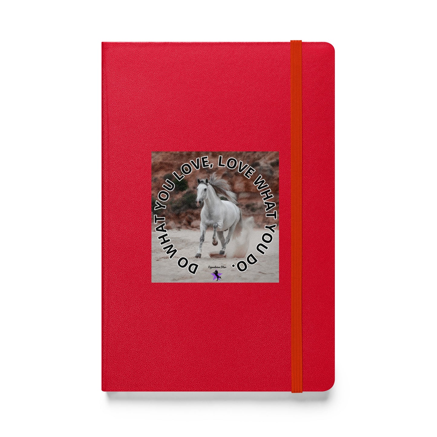 Hardcover bound notebook