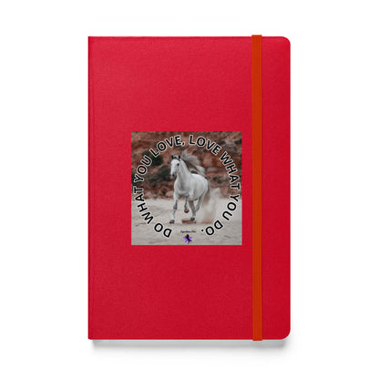 Hardcover bound notebook