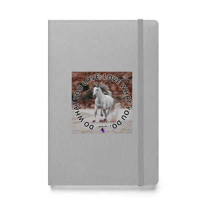 Hardcover bound notebook