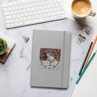 Hardcover bound notebook