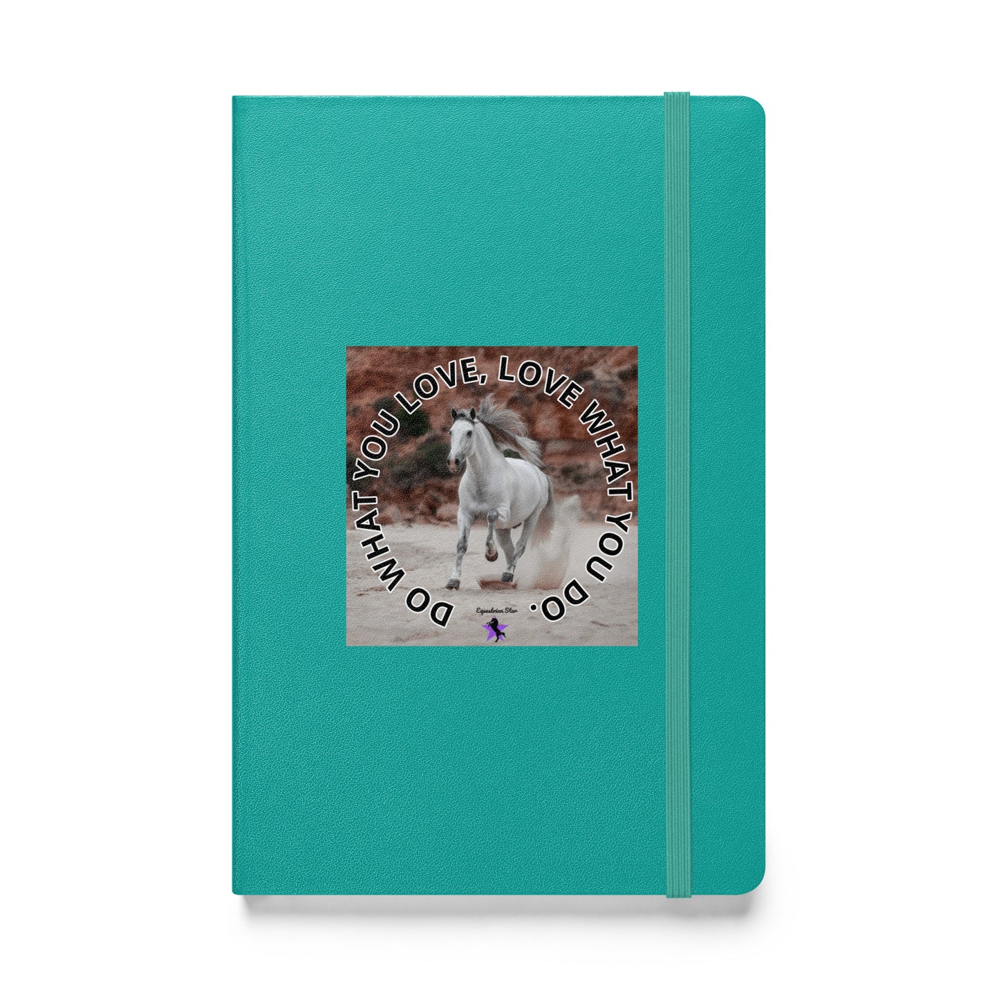 Hardcover bound notebook