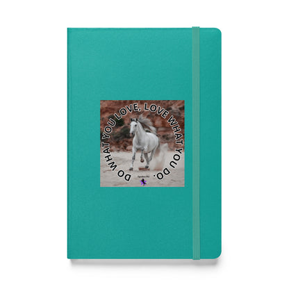 Hardcover bound notebook