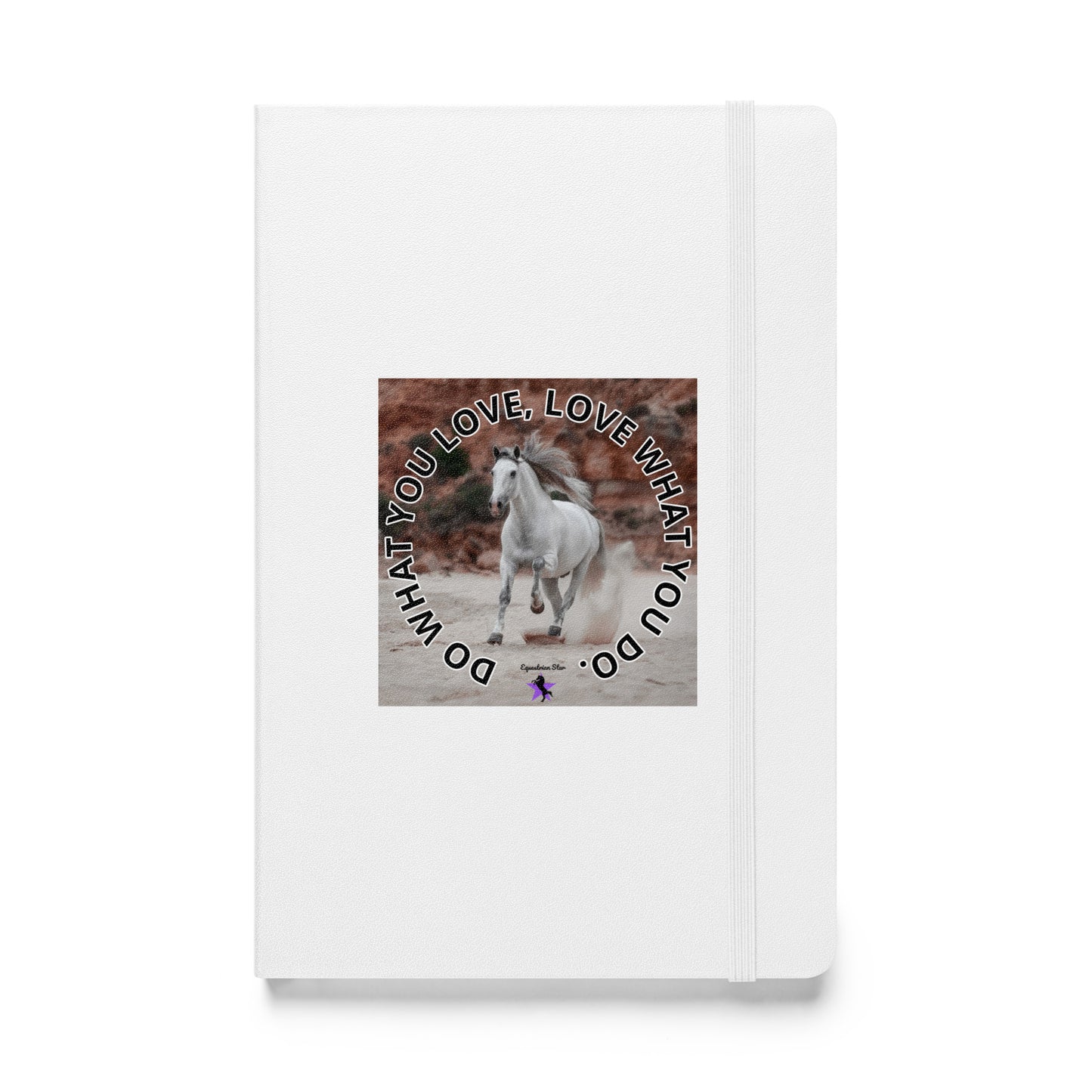Hardcover bound notebook