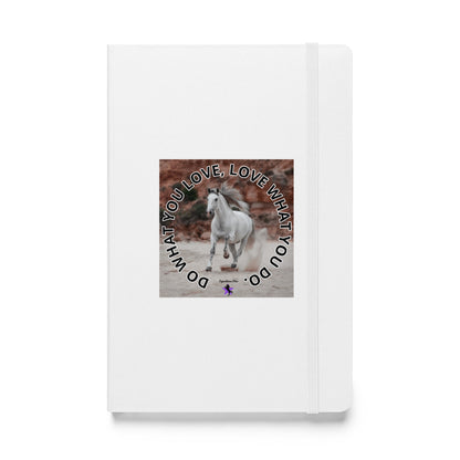 Hardcover bound notebook