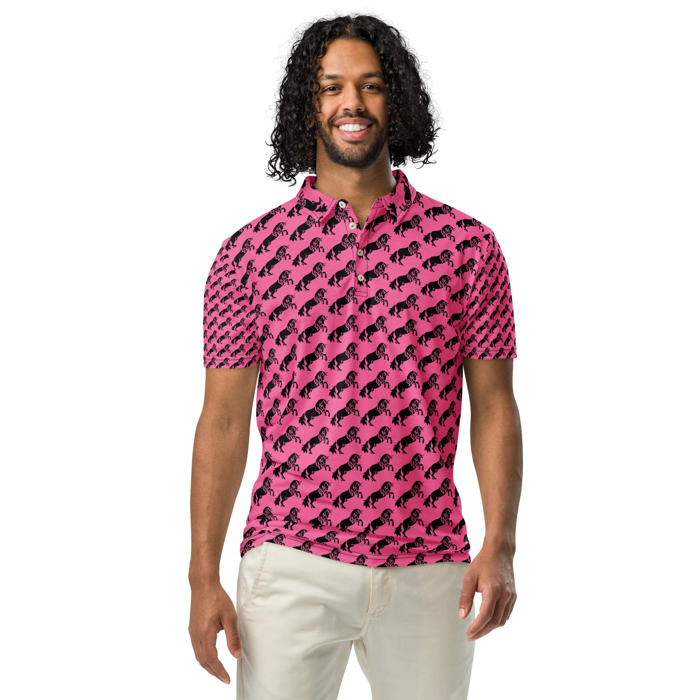 Men’s slim fit polo