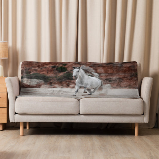 Horse Sherpa blanket