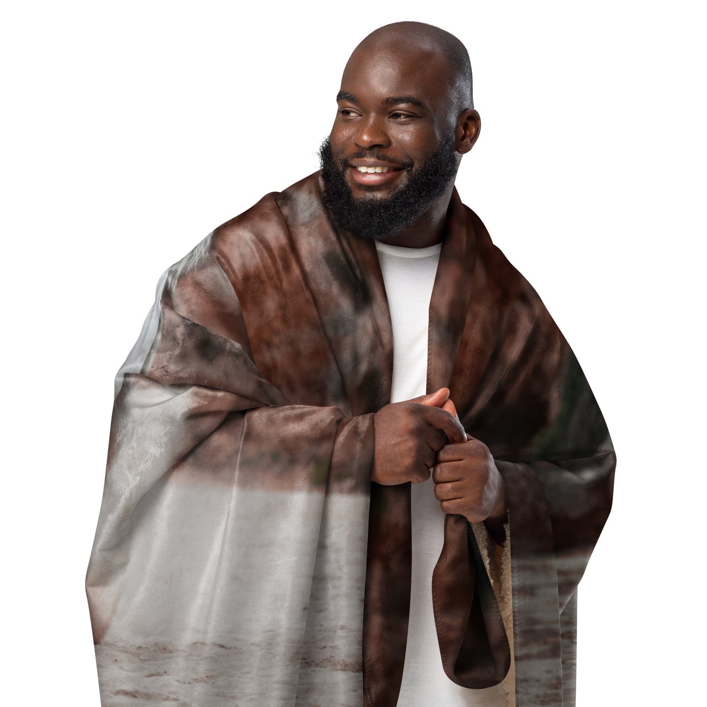 Horse Sherpa blanket