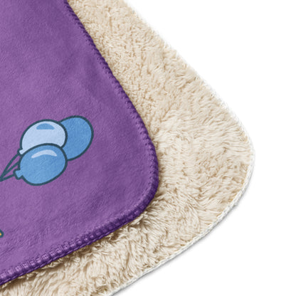 Unicorn Sherpa blanket